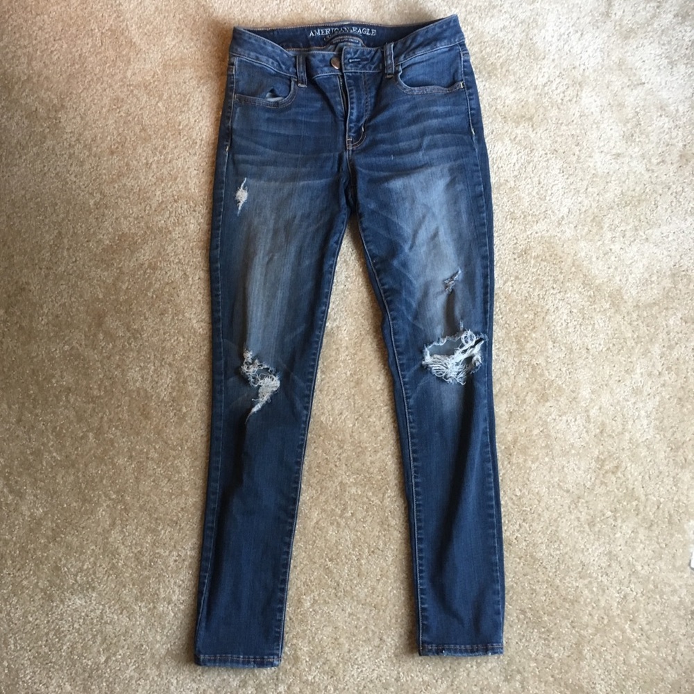 American Eagle super super stretch jeggings